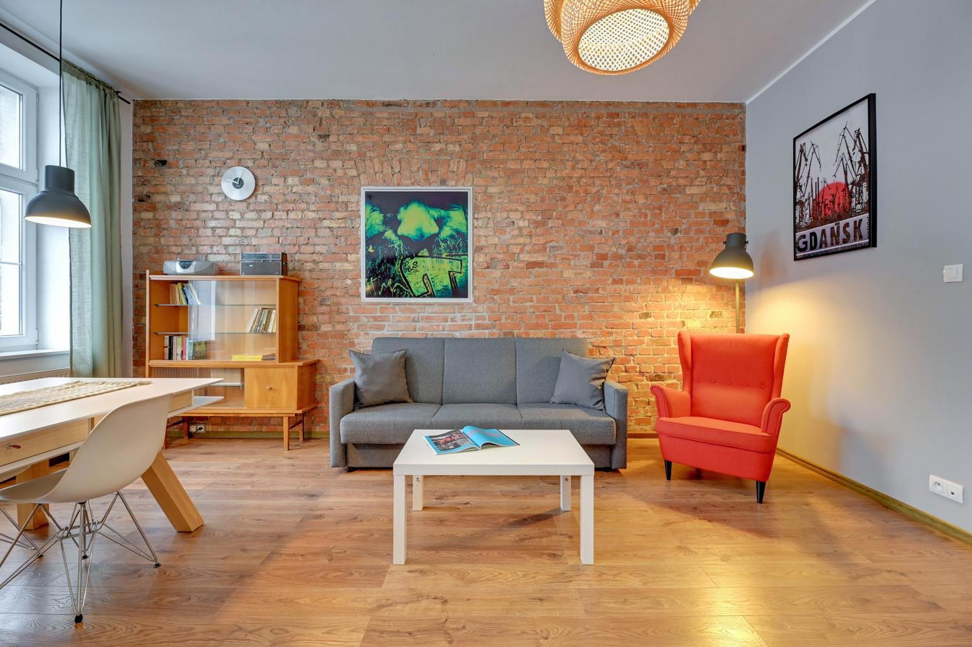 City Center, Art House & Family Stay By Downtown Apartments Gdansk Bagian luar foto