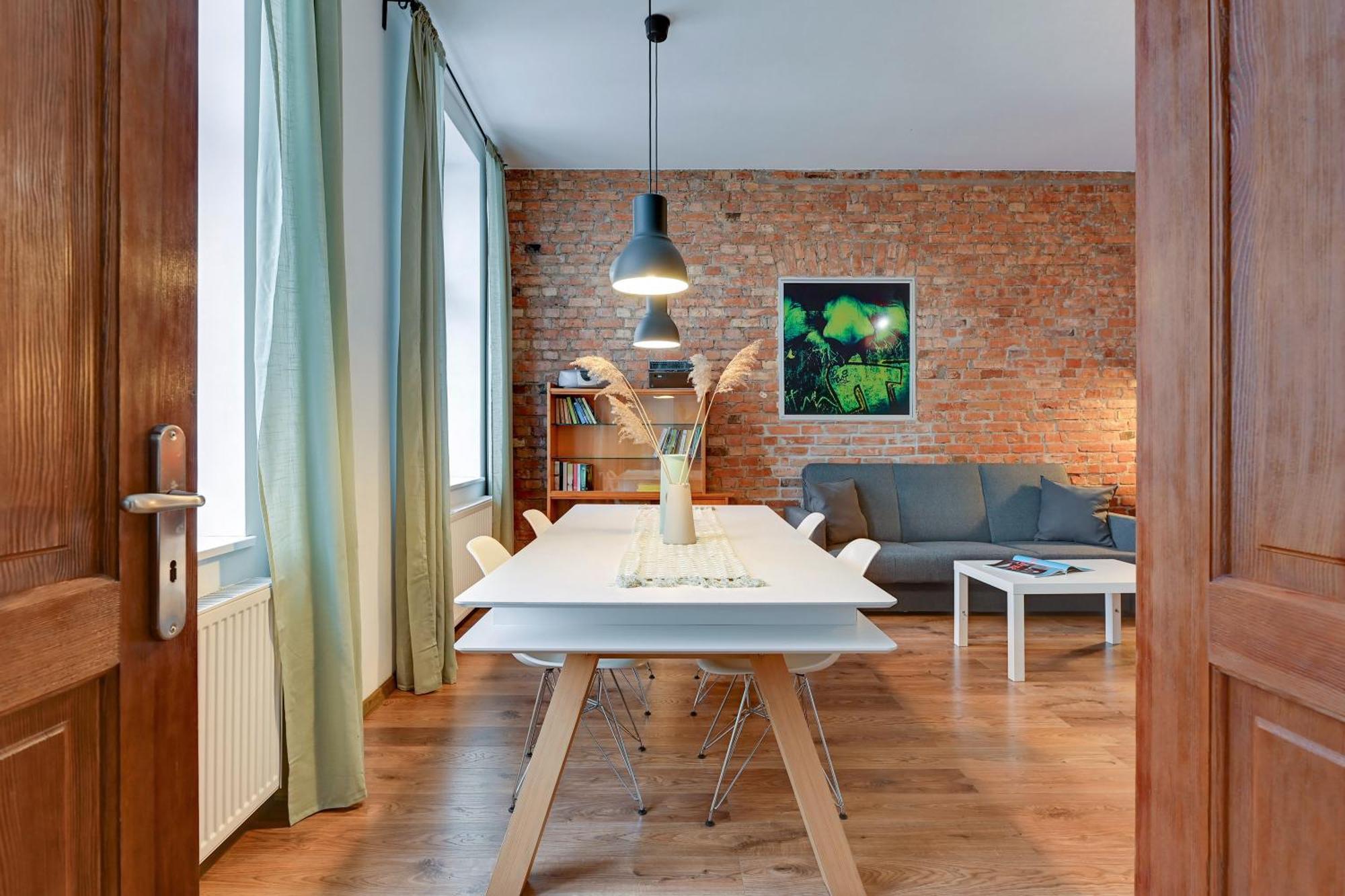 City Center, Art House & Family Stay By Downtown Apartments Gdansk Bagian luar foto